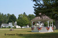 Hebron, NH - Gazebo and House